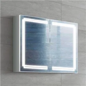 Ikkita eshikli LED oynali shkaf